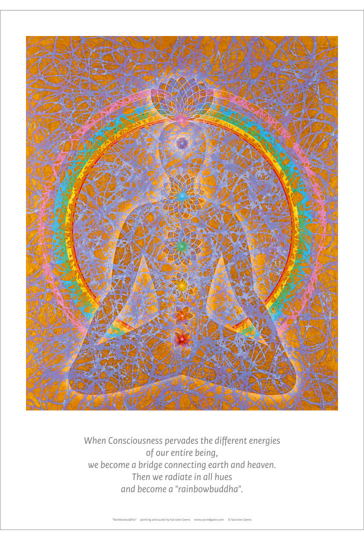 Rainbowbuddha Poster