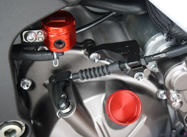 GSG Bremsflüssigkeitsbehälter für Kawasaki ZX-6R Bj.13- hintere Bremsanlage