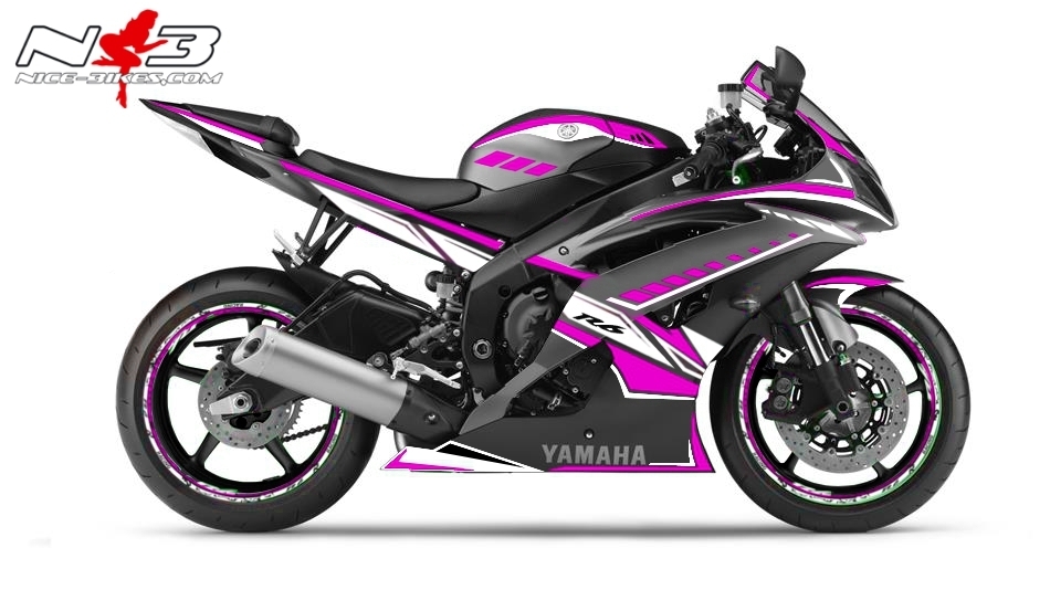 R6 Dekor NEED FOR SPEED pink