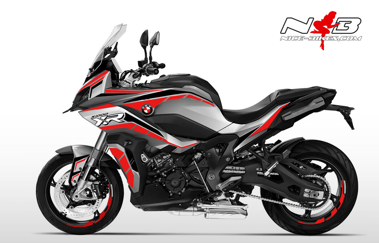 Foliendesign BMW S1000 XR (Bj. 2020) Racing Red